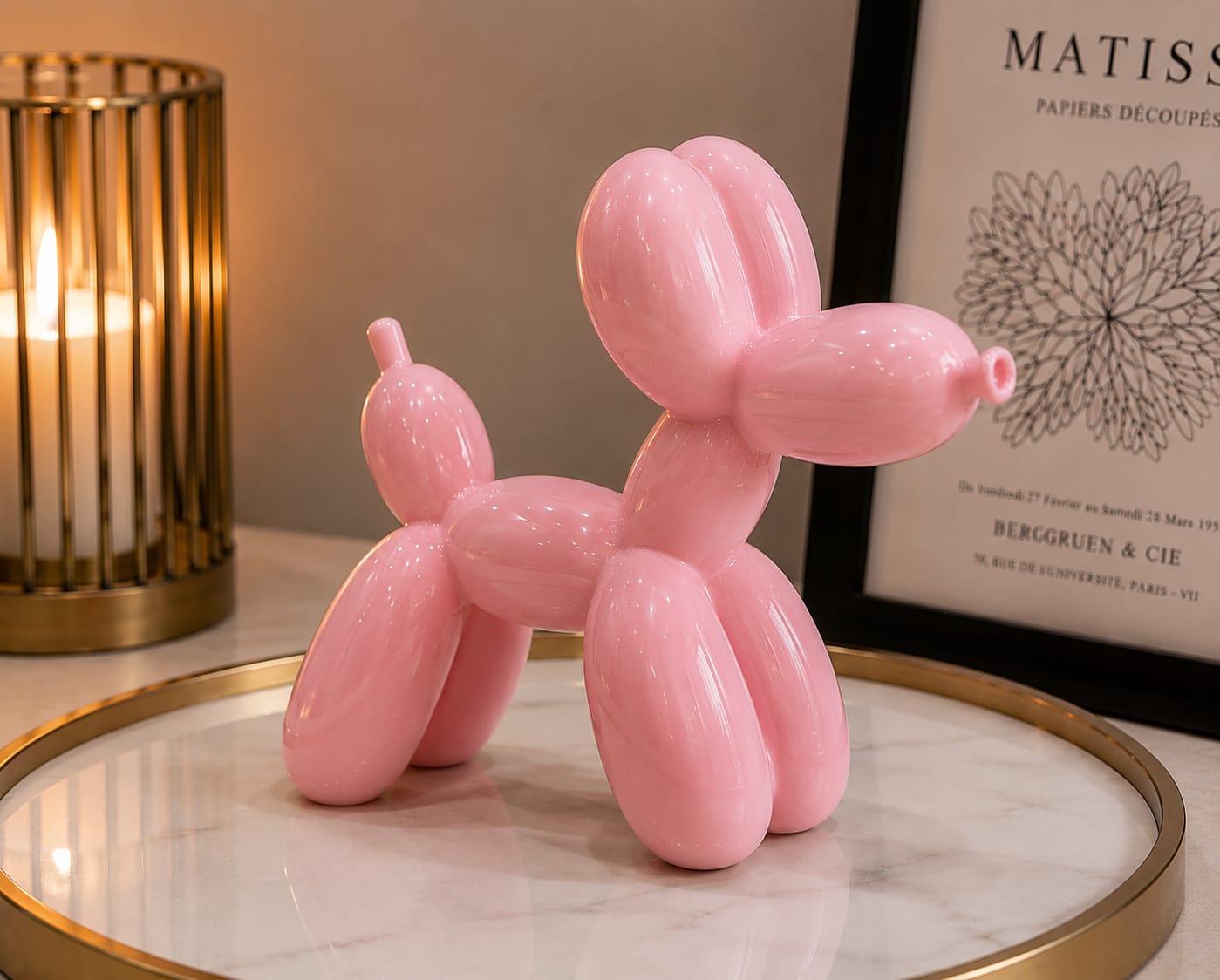 Balon Köpek Pembe